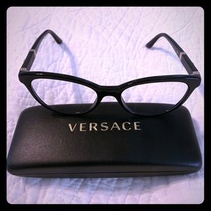 Versace cat eye glasses for women